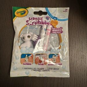 Crayola Scribble Scrubbie Pet with Washable Markers